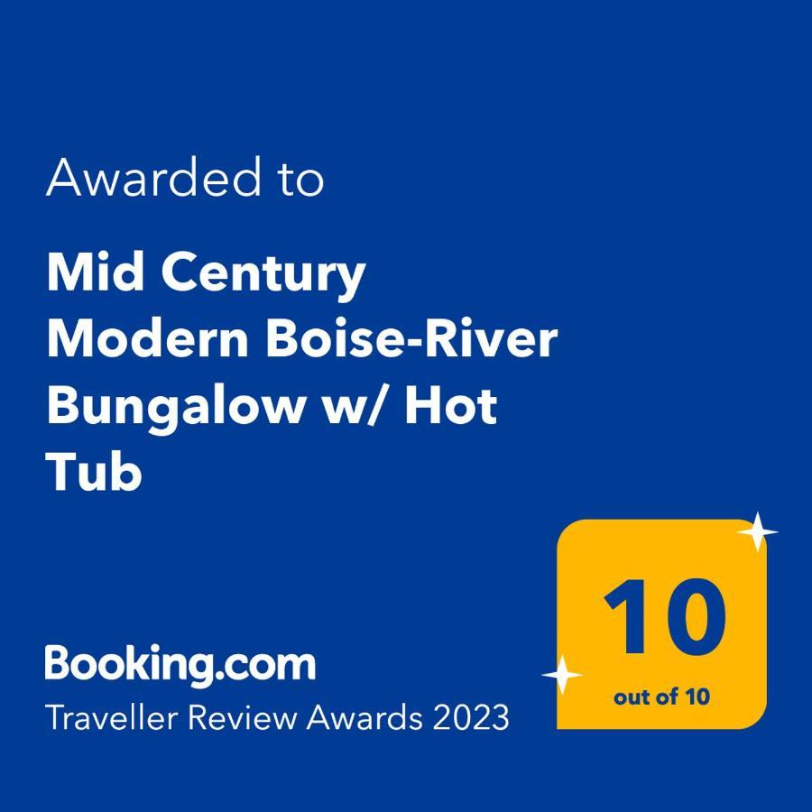 Mid Century Modern Boise-River Bungalow W/ Hot Tub Екстер'єр фото